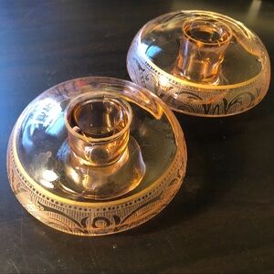 VTG Pink  Depression Glass Lot